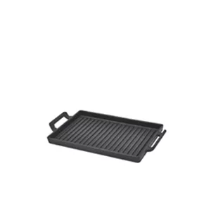 21.5X15CM GENWARE CAST IRON GRIDDLE 