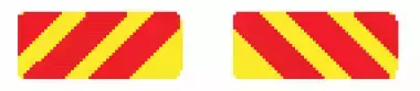 Pair of Marker Boards UK (type 2/3) (Pack of 2)