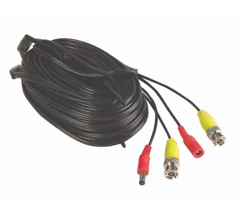 Yale HD BNC Cable 18m coaxial cable Black