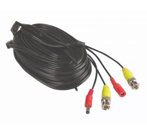 Yale SV-BNC30 coaxial cable 30 m Black