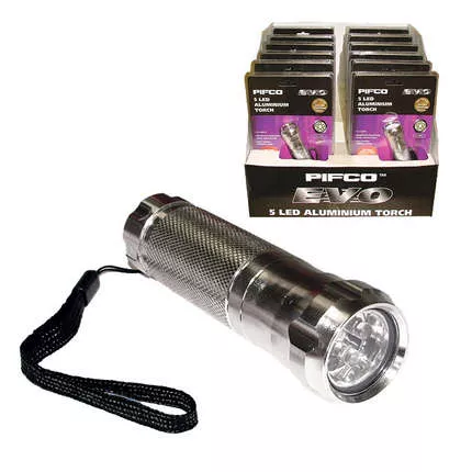 5 LED Aluminium Torch