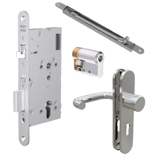 ABLOY EL520 DIN Electric Lock EN179 Compliant Package 5E