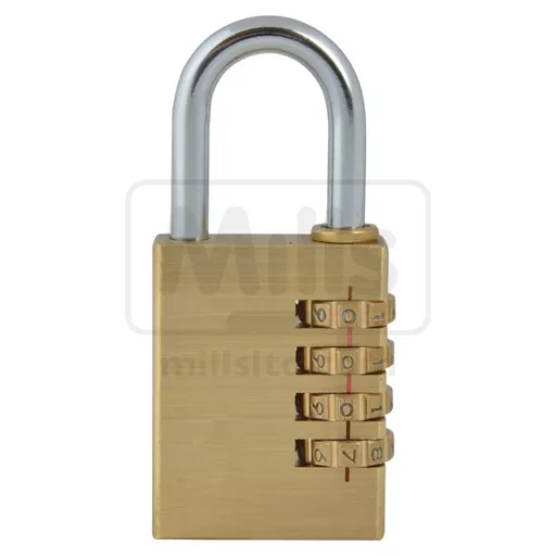 Brass Combination Padlock 38mm