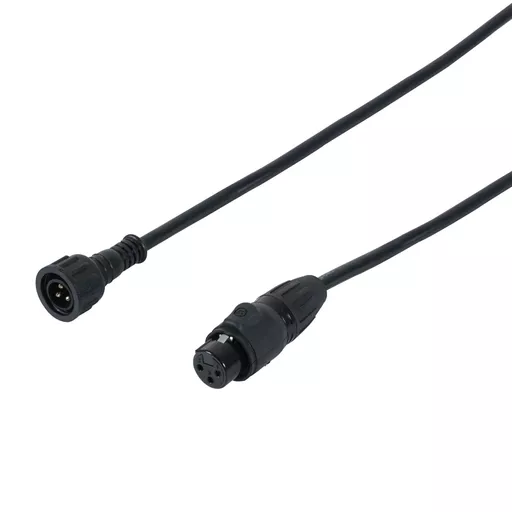 LEDJ Hydralock DMX Male IP XLR 3-Pin Female Cable