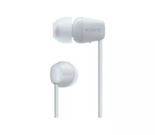 Sony WI-C100 Headset Wireless In-ear Calls/Music Bluetooth White