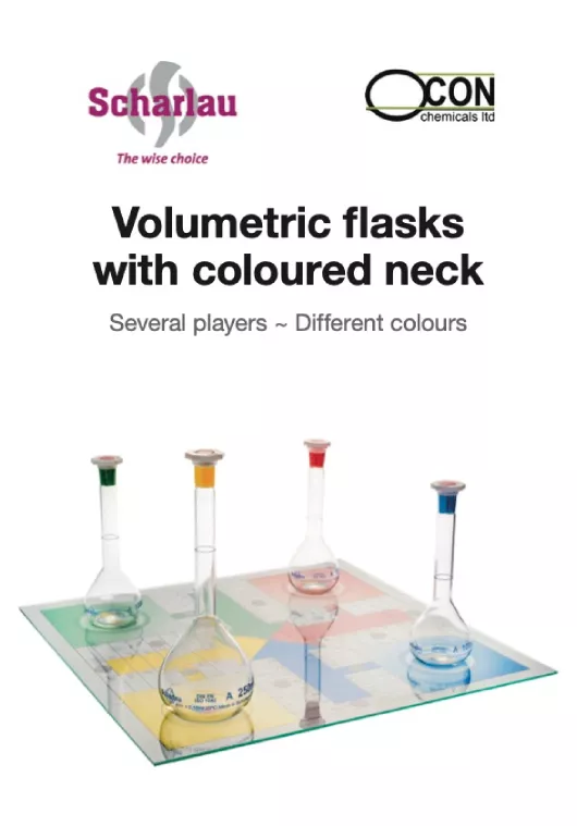 OCON - Volumetric Flask Coloured Neck (Scharlab).jpg