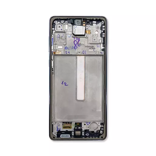 LCD Screen Assembly (Service Pack) (Black) - Galaxy A73 5G (A736)
