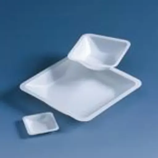 Weighing Dishes 250ml Square Polystyrene PK 500