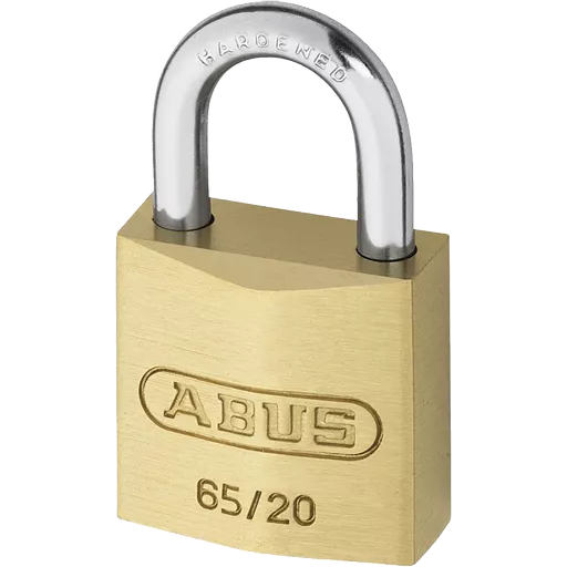 ABUS 65 Series Brass Open Shackle Padlock