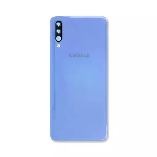 Back Cover w/ Camera Lens (Service Pack) (Blue) - For Galaxy A70 (A705)