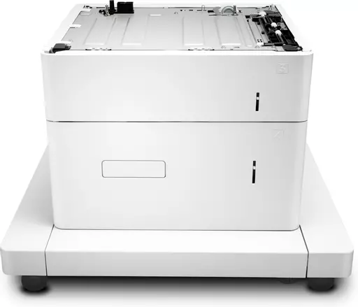 HP LaserJet 1x550-sheet and 2000-sheet HCI Feeder and Stand