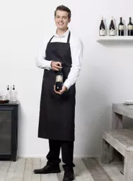 Amsterdam Bib Apron with Pocket