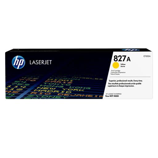 HP CF302A/827A Toner yellow, 32K pages ISO/IEC 19798 for HP Color LaserJet M 880