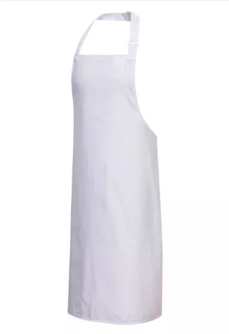 Bib Apron R2048-WT-Pvc Large White