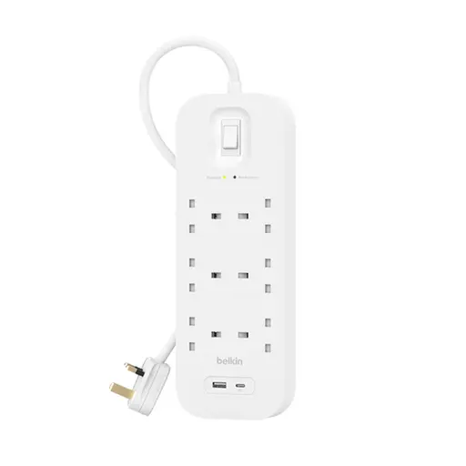 Belkin Connect White 6 AC outlet(s) 2 m