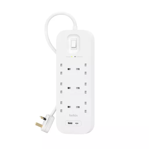 Belkin Connect White 6 AC outlet(s) 2 m