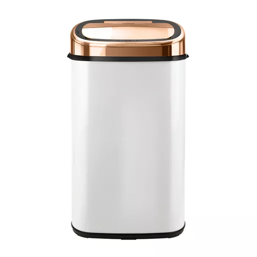 58L Square Sensor Bin Rose