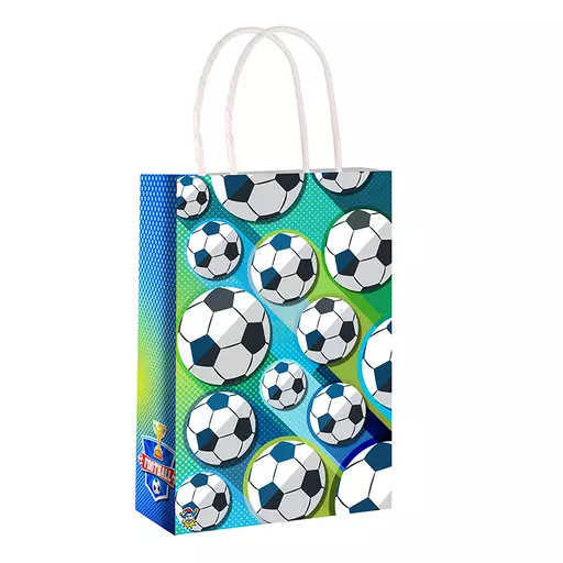 Football Paper Party Bag - Pack of 48
