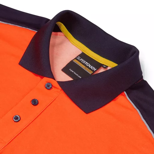 SYH-305- System-Hi-Vis-Orange-Navy-CottonCool-Long-Sleeve-Polo-With-Segmented-Tape-Detail.jpg.png
