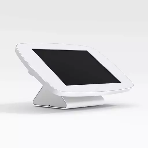 Bouncepad Flip | Samsung Galaxy Tab 4 10.1 (2014) | White | Exposed Front Camera and Home Button |