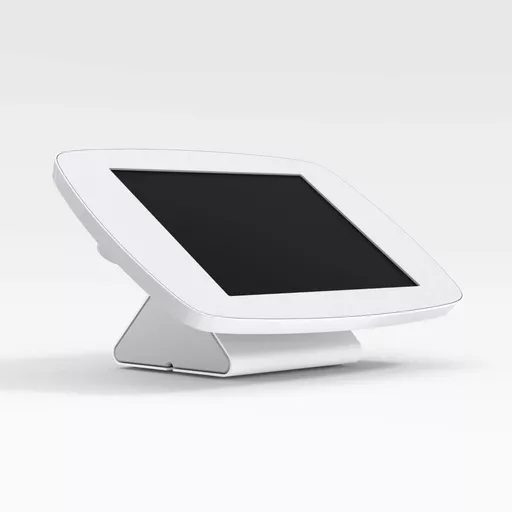 Bouncepad Flip | Samsung Galaxy Tab 4 10.1 (2014) | White | Exposed Front Camera and Home Button |