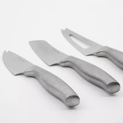 Cheese Knives, Fromage, Silver Finish
