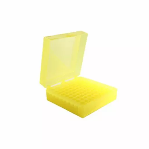 Microtube Storage Box Yellow PK 5