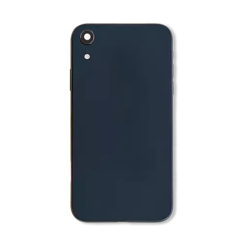 Back Housing With Internal Parts (Black) (No Logo) - For iPhone XR