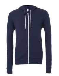Canvas Unisex Sponge Fleece Full-Zip Hoodie