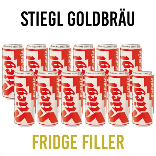 Stiegl Goldbrau Can Fridge Filler