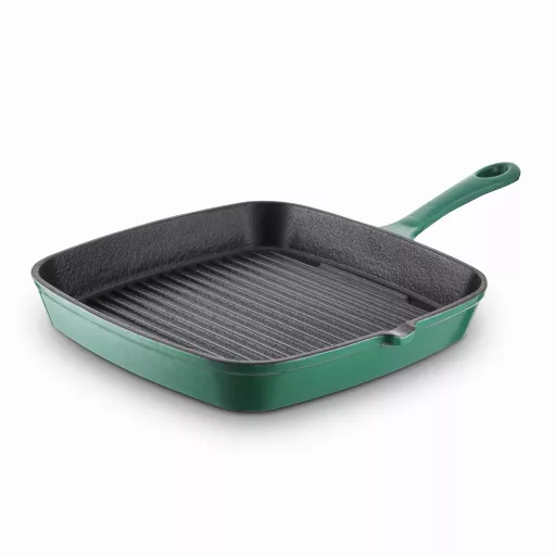 23cm Cast Iron Grill Pan