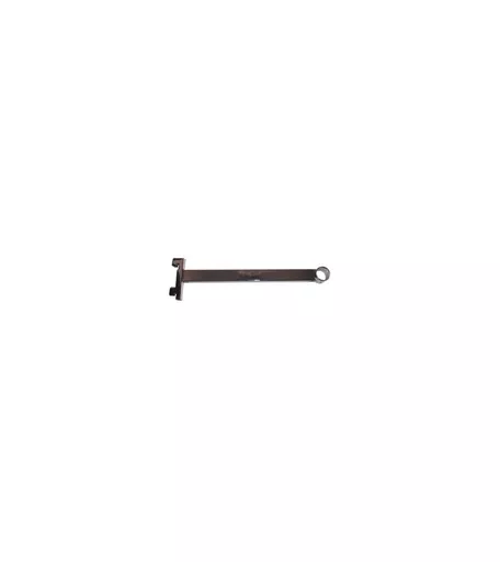 Twin Slot System - Chrome Tube Support Arm for Uprights