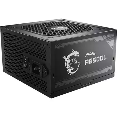 MSI MAG A650GL power supply unit 650 W 20+4 pin ATX ATX Black