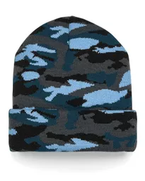 Camo Cuffed Beanie