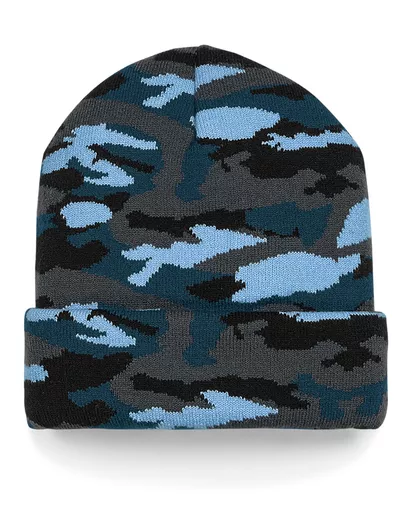 Camo Cuffed Beanie