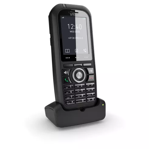 Snom M80 DECT telephone handset Caller ID Black