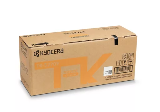 Kyocera 1T02TVANL0/TK-5270Y Toner-kit yellow, 6K pages ISO/IEC 19752 for Kyocera P 6230