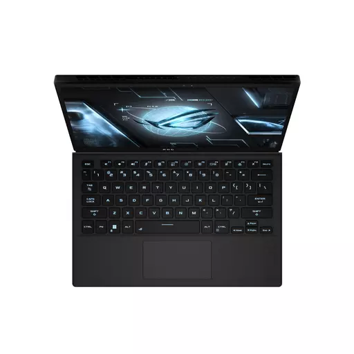 ASUS ROG Flow Z13 GZ301ZE-LC218W i9-12900H Hybrid (2-in-1) 34 cm (13.4") Touchscreen WQUXGA Intel® Core™ i9 16 GB LPDDR5-SDRAM 1000 GB SSD NVIDIA GeForce RTX 3050 Ti Wi-Fi 6E (802.11ax) Windows 11 Home Black