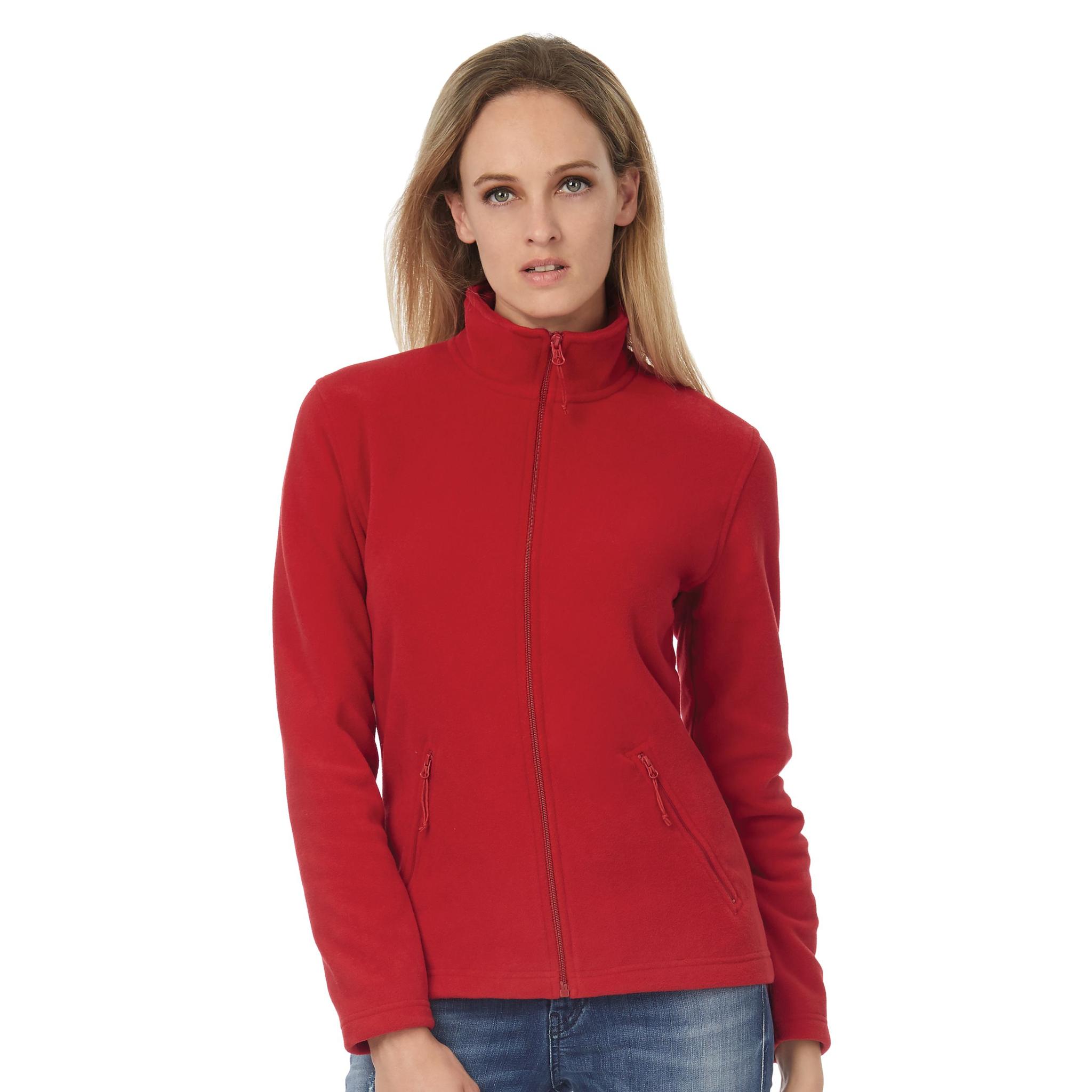 Tee Jays Womens Full Zip Active Lightweight Fleece Jacket 