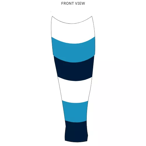 PRE-ORDER Seaford College Footless Games Socks