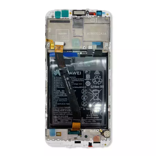 LCD Screen Assembly + Battery (Service Pack) (Gold/White) - Huawei Mate 10 Lite