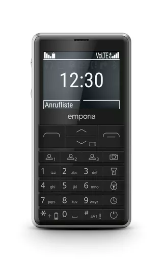 Emporia emporiaPRIME-LTE 5.87 cm (2.31") 107 g Black Senior phone