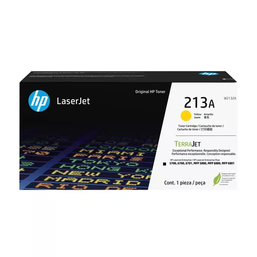HP W2132A/213A Toner cartridge yellow, 3K pages ISO/IEC 19798 for HP CLJ 5800/6700/6701/6800