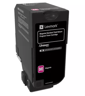 Lexmark 74C2SM0 Toner-kit magenta return program, 7K pages ISO/IEC 19798 for Lexmark CS 720/725/CX 725