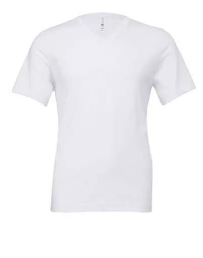 Canvas Unisex Jersey Short Sleeve V-Neck Tee