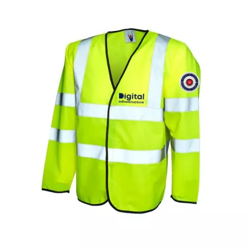 Digital Infrastructure Ltd Beyond Zero Long Sleeve Hi Viz