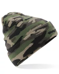 Camo Cuffed Beanie