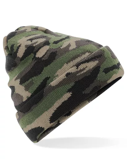 Camo Cuffed Beanie