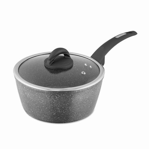Tower Cerastone 22cm Forged Saucepan Graphite