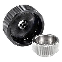 K0137 - Knurled Nuts In Steel & Stainless Steel Thread Size M5-M12